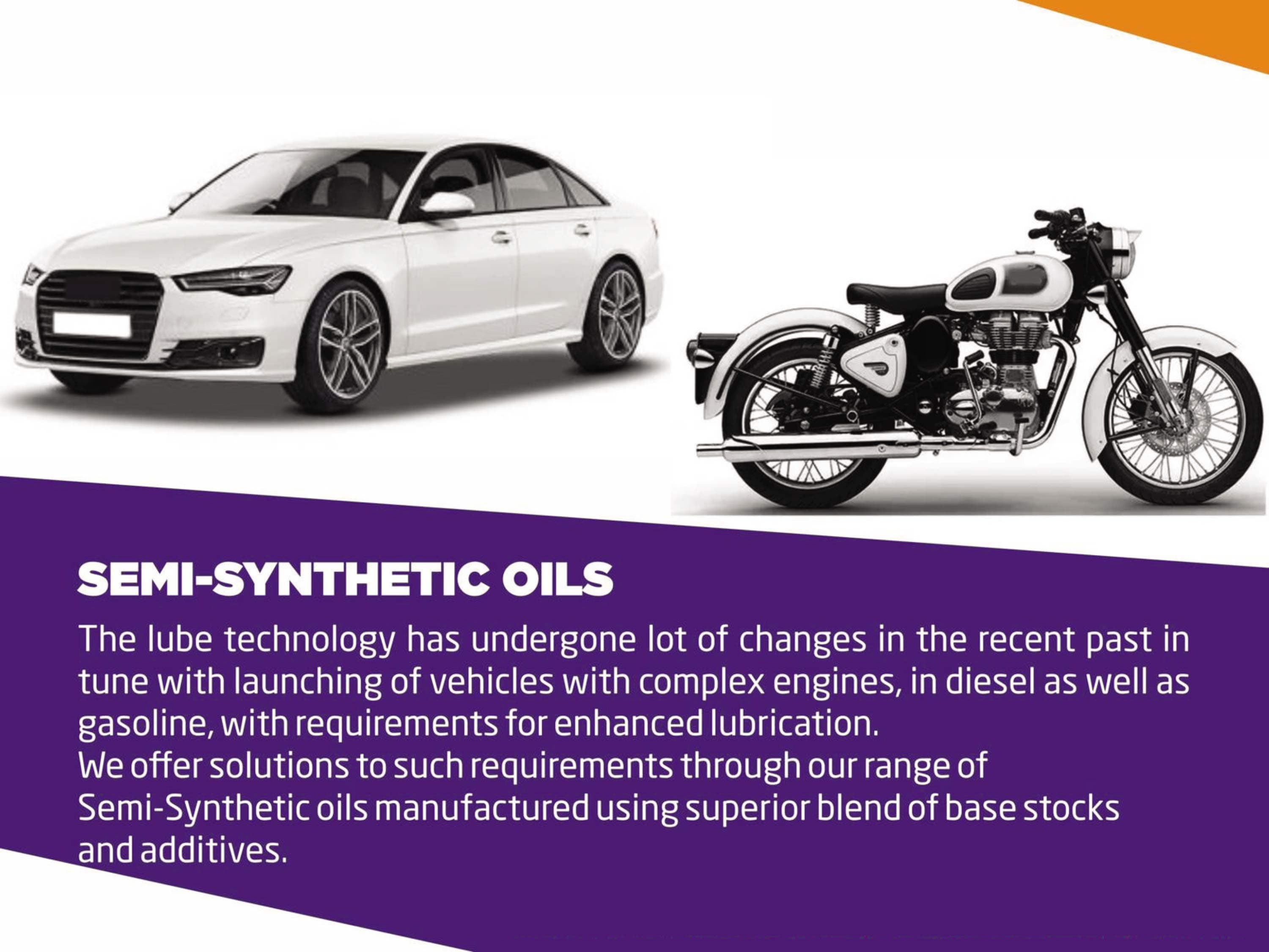 Semi-Synthetic Oils